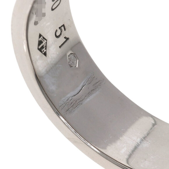 CARTIER 18k White Gold Love Ring #51 - Picture 7 of 10